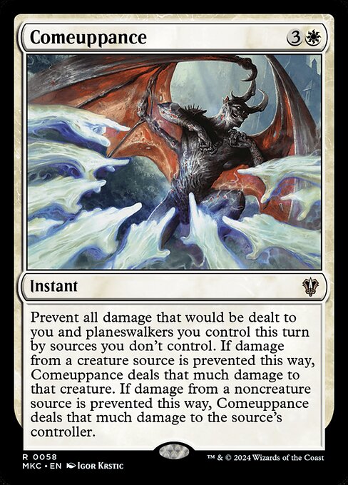 Comeuppance (58) [Murders at Karlov Manor Commander]