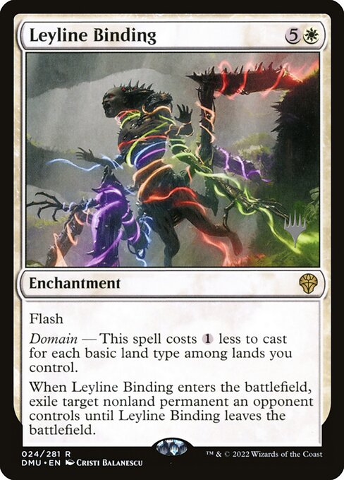 Leyline Binding (24p) [Dominaria United Promos]