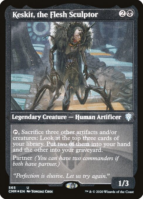 Keskit, the Flesh Sculptor (565) [Commander Legends] [Etched]