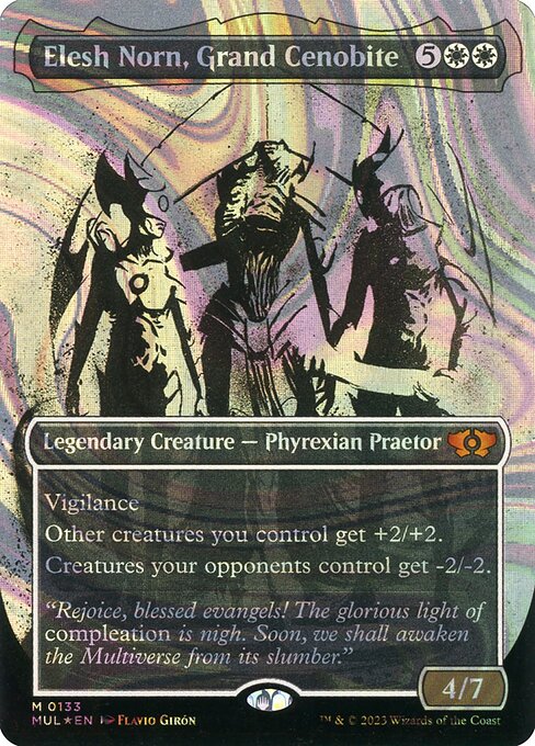 Elesh Norn, Grand Cenobite (133) [Multiverse Legends] [Showcase, Borderless]