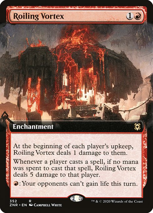 Roiling Vortex (352) [Zendikar Rising] [Extended Art]