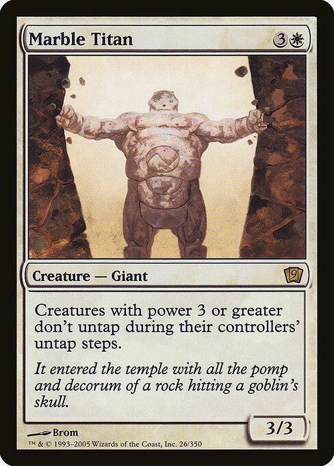 Marble Titan (26★) [Ninth Edition]