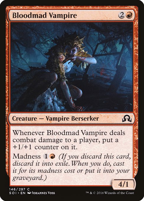 Bloodmad Vampire (146) [Shadows over Innistrad]