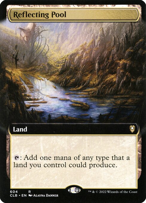 Reflecting Pool (604) [Commander Legends: Battle for Baldur's Gate] [Extended Art]