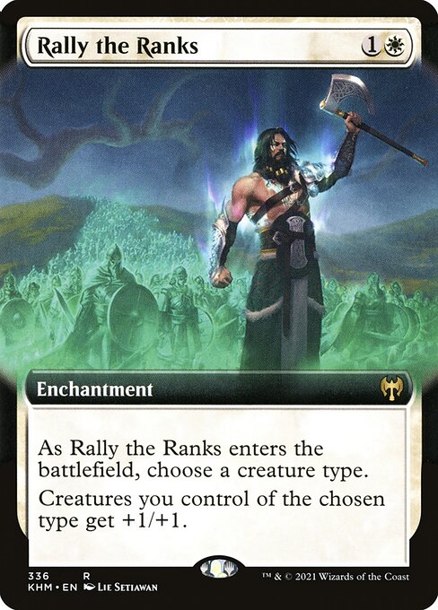 Rally the Ranks (336) [Kaldheim] [Extended Art]