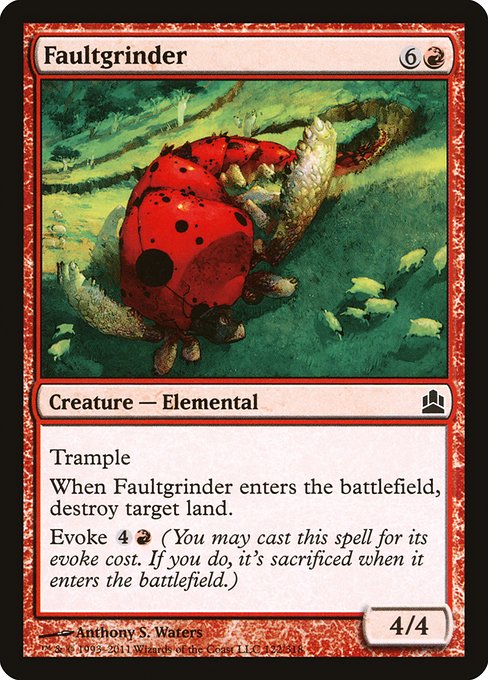 Faultgrinder (122) [Commander 2011]