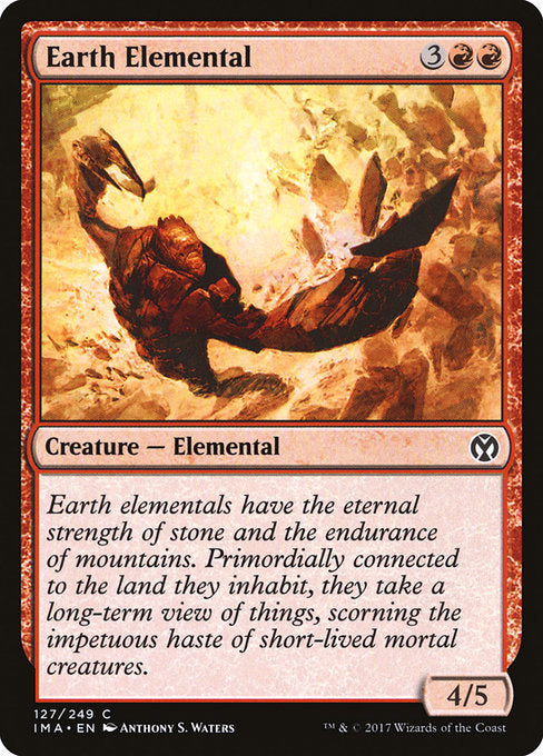Earth Elemental (127) [Iconic Masters]