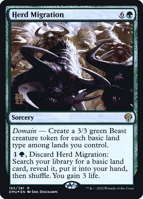 Herd Migration (165s) [Dominaria United Promos]