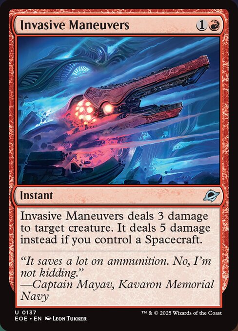 Invasive Maneuvers (137) [Edge of Eternities]