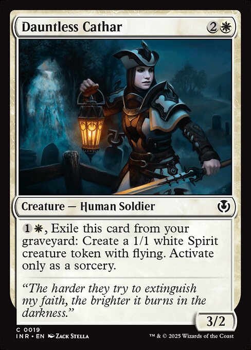 Dauntless Cathar (19) [Innistrad Remastered]