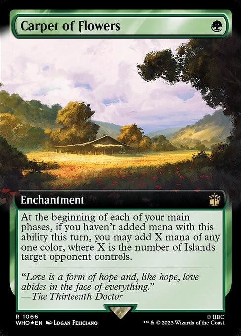 Carpet of Flowers (1066) [Doctor Who] [Extended Art]