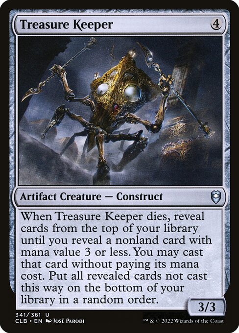 Treasure Keeper (341) [Commander Legends: Battle for Baldur's Gate]