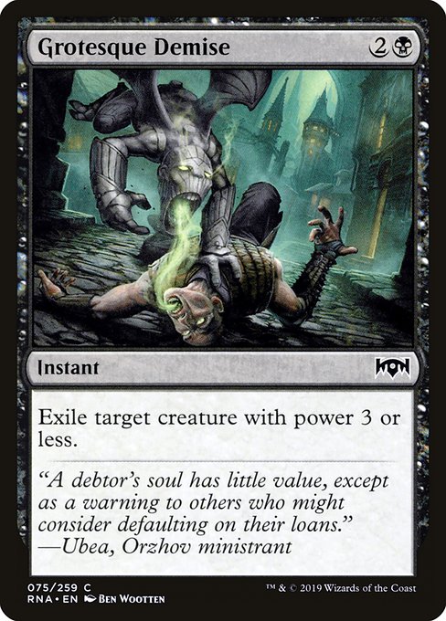Grotesque Demise (75) [Ravnica Allegiance]
