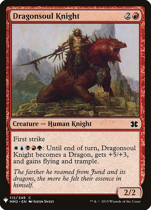 Dragonsoul Knight (MM2-112) [The List]