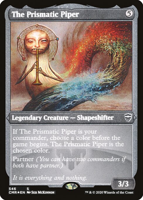 The Prismatic Piper (546) [Commander Legends] [Etched]