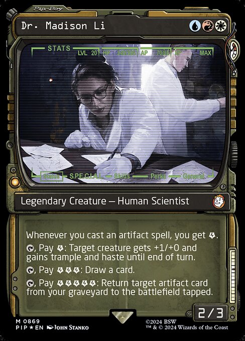 Dr. Madison Li (869) [Fallout] [Showcase]