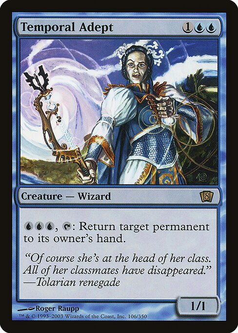 Temporal Adept (106★) [Eighth Edition]