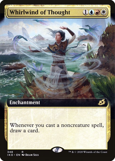 Whirlwind of Thought (348) [Ikoria: Lair of Behemoths] [Extended Art]