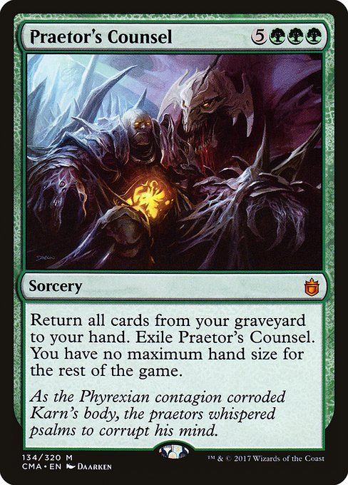 Praetor's Counsel (134) [Commander Anthology]