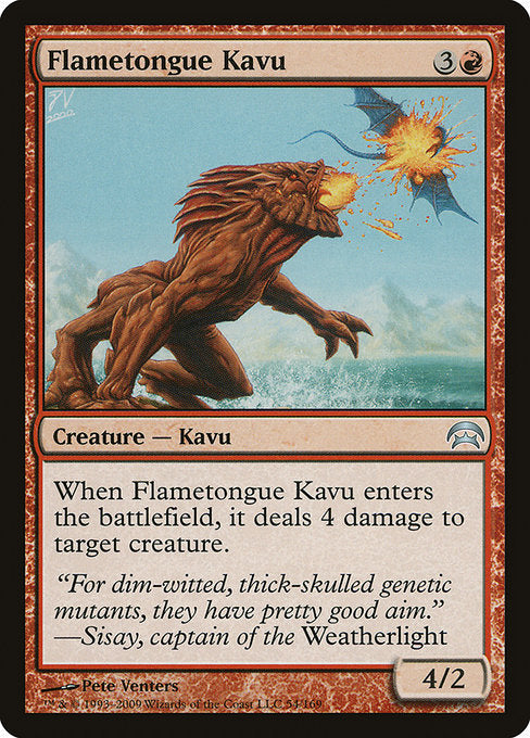 Flametongue Kavu (54) [Planechase]