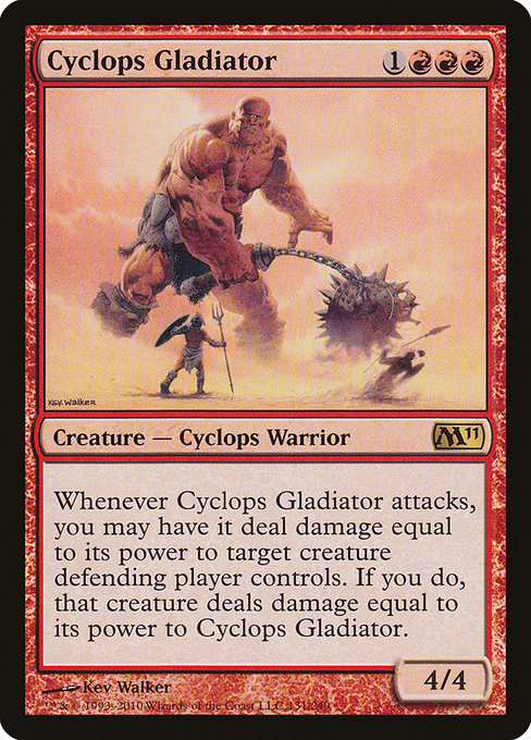 Cyclops Gladiator (131) [Magic 2011]