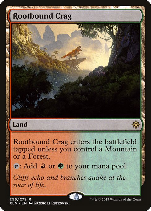 Rootbound Crag (256) [Ixalan]
