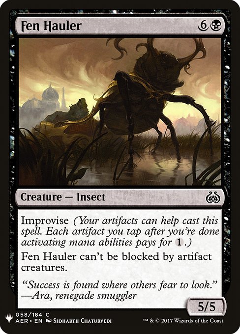 Fen Hauler (AER-58) [The List]