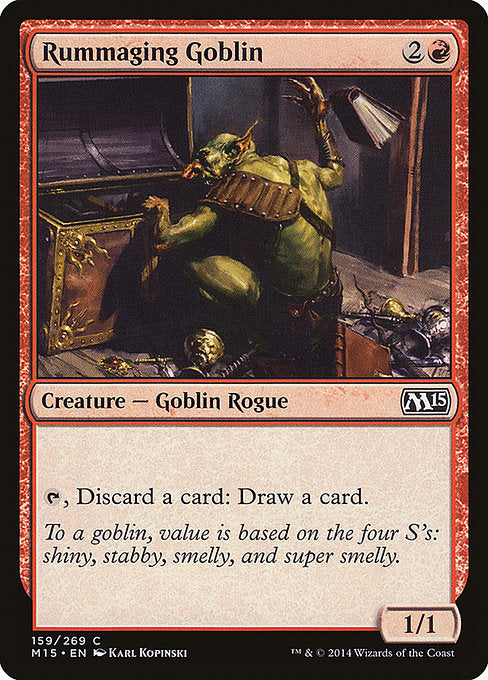 Rummaging Goblin (159) [Magic 2015]