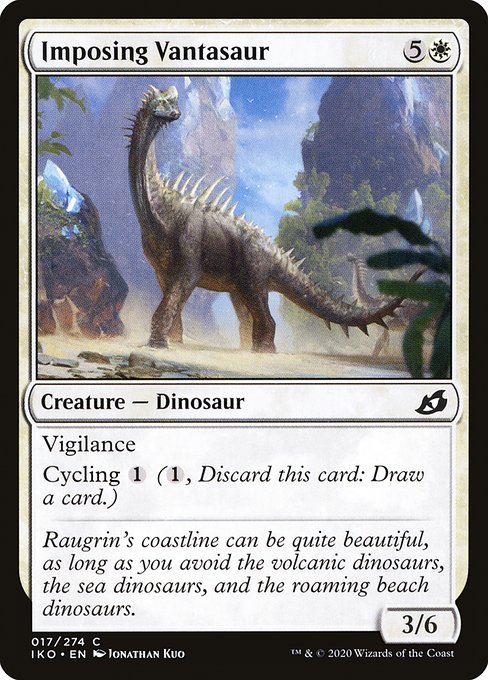 Imposing Vantasaur (17) [Ikoria: Lair of Behemoths]