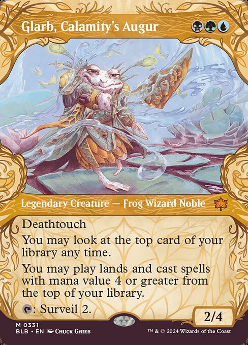 Glarb, Calamity's Augur (331) [Bloomburrow]