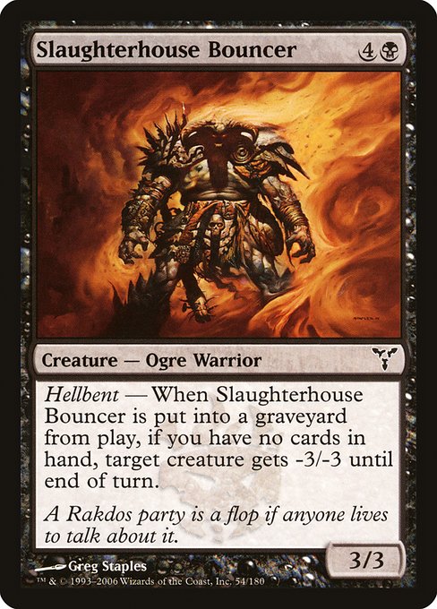 Slaughterhouse Bouncer (54) [Dissension]