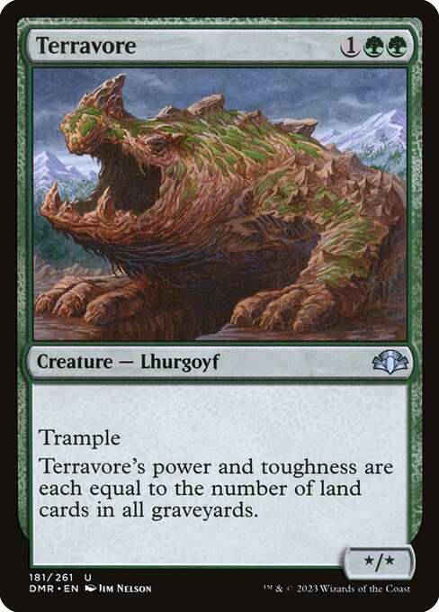Terravore (181) [Dominaria Remastered]