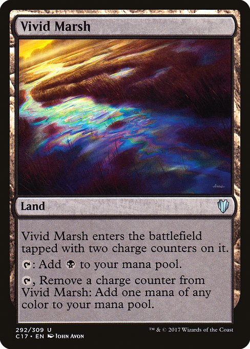 Vivid Marsh (292) [Commander 2017]