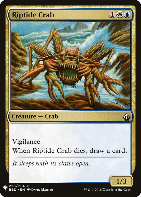 Riptide Crab (BBD-228) [The List]