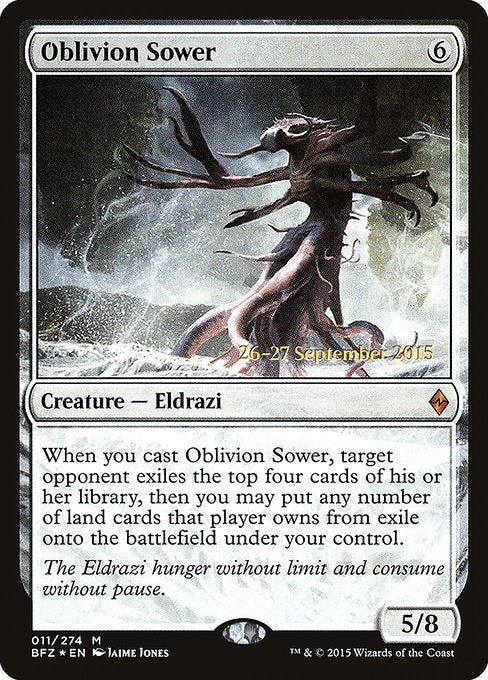 Oblivion Sower (11s) [Battle for Zendikar Promos]