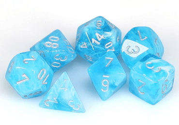 CHX20566 Mini Luminary Sky/Silver Polyhedral 7PC image 0