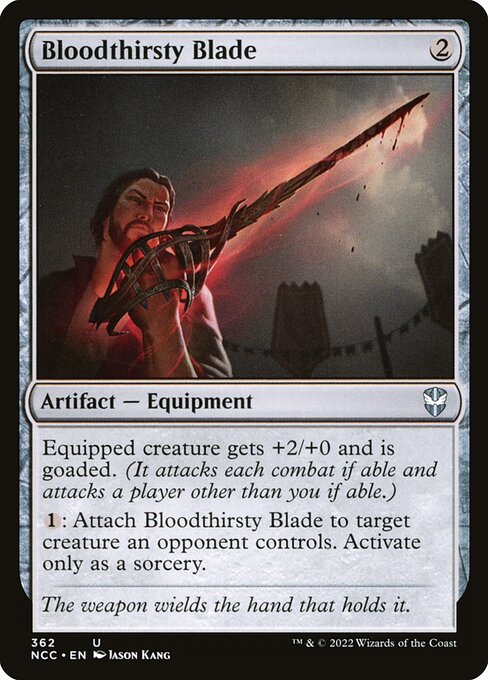 Bloodthirsty Blade (362) [New Capenna Commander]