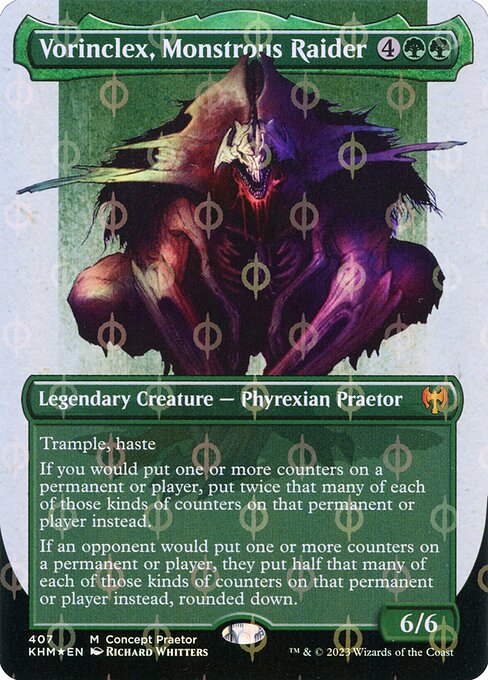 Vorinclex, Monstrous Raider (407) [Kaldheim] [Borderless]