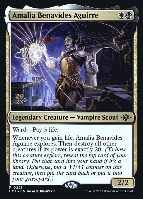 Amalia Benavides Aguirre (221s) [The Lost Caverns of Ixalan Promos]