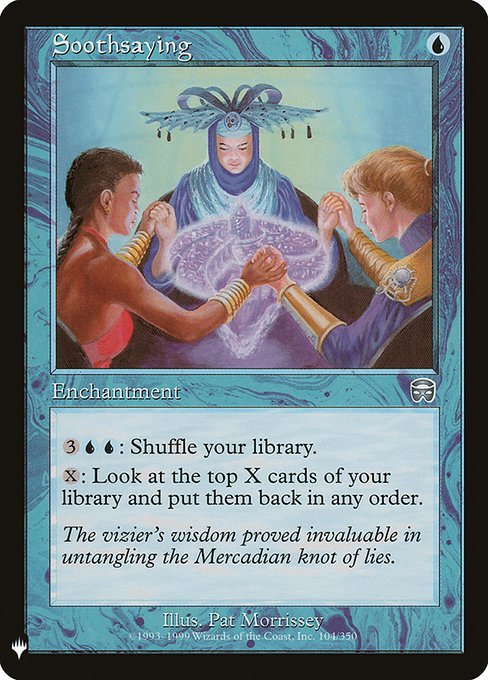 Soothsaying (MMQ-104) [The List]