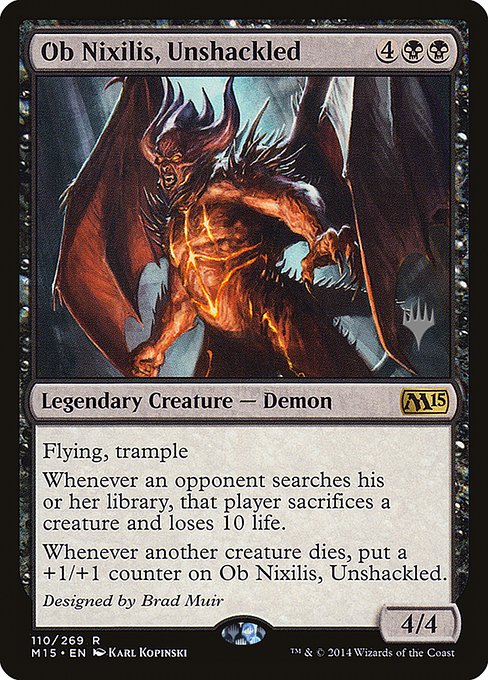 Ob Nixilis, Unshackled (110p) [Magic 2015 Promos]