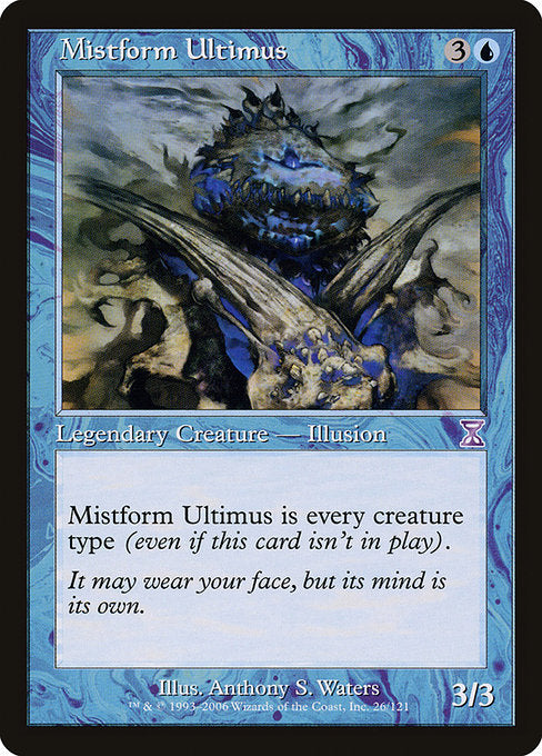 Mistform Ultimus (26) [Time Spiral Timeshifted]