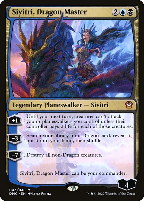 Sivitri, Dragon Master (43) [Dominaria United Commander]
