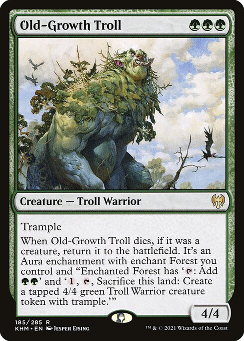 Old-Growth Troll (185) [Kaldheim]