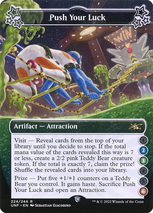 Push Your Luck (224a) [Unfinity]