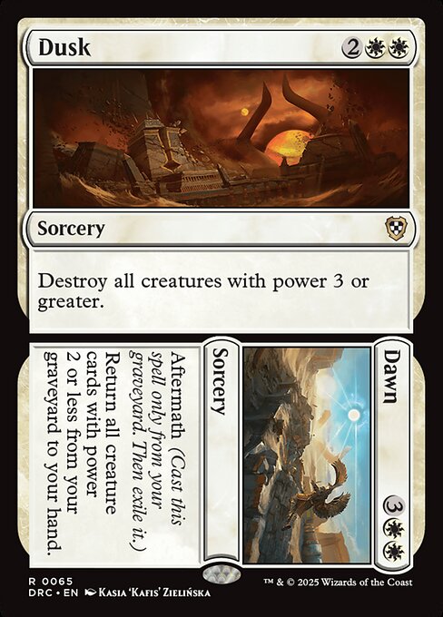 Dusk // Dawn (65) [Aetherdrift Commander]