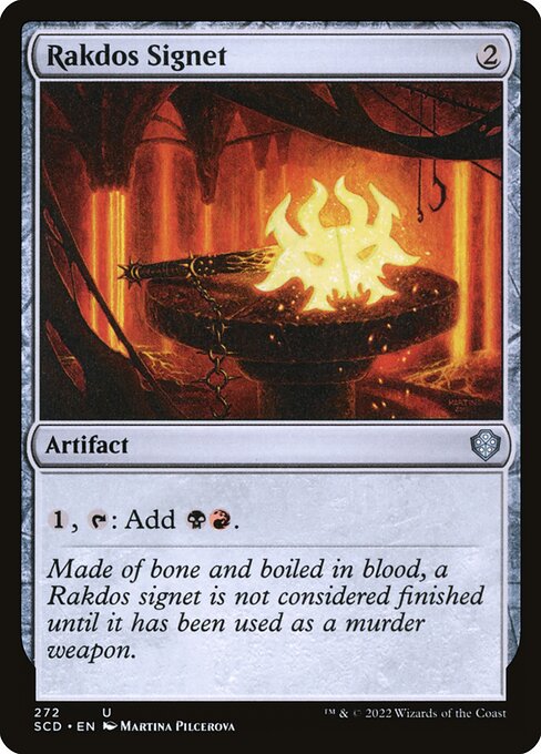 Rakdos Signet (272) [Starter Commander Decks]