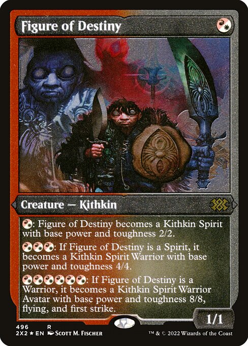 Figure of Destiny (496) [Double Masters 2022]