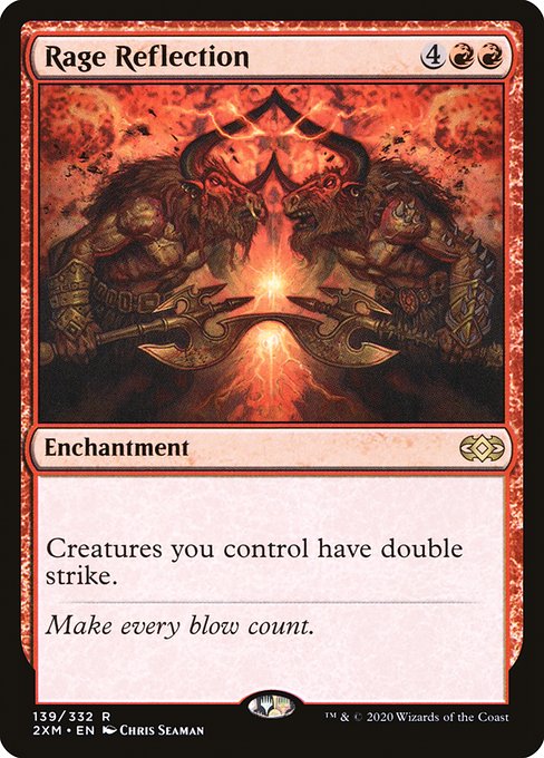 Rage Reflection (139) [Double Masters]