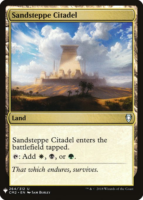 Sandsteppe Citadel (CM2-264) [The List]